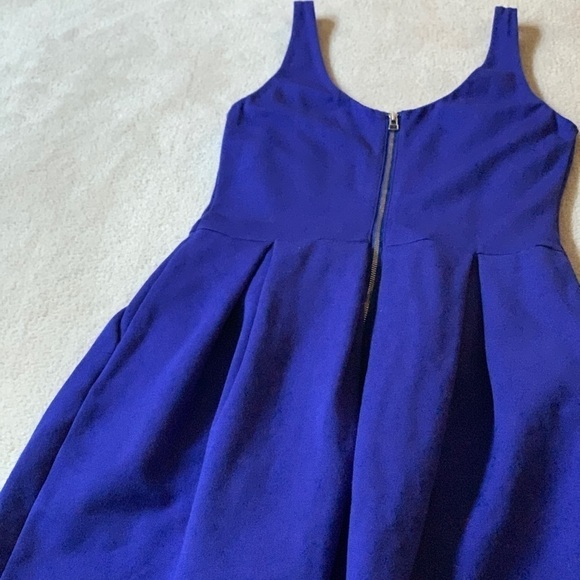 Aritzia Wilfred Pompe Dress with pockets, Royal Blue, size 4 - Picture 13 of 13